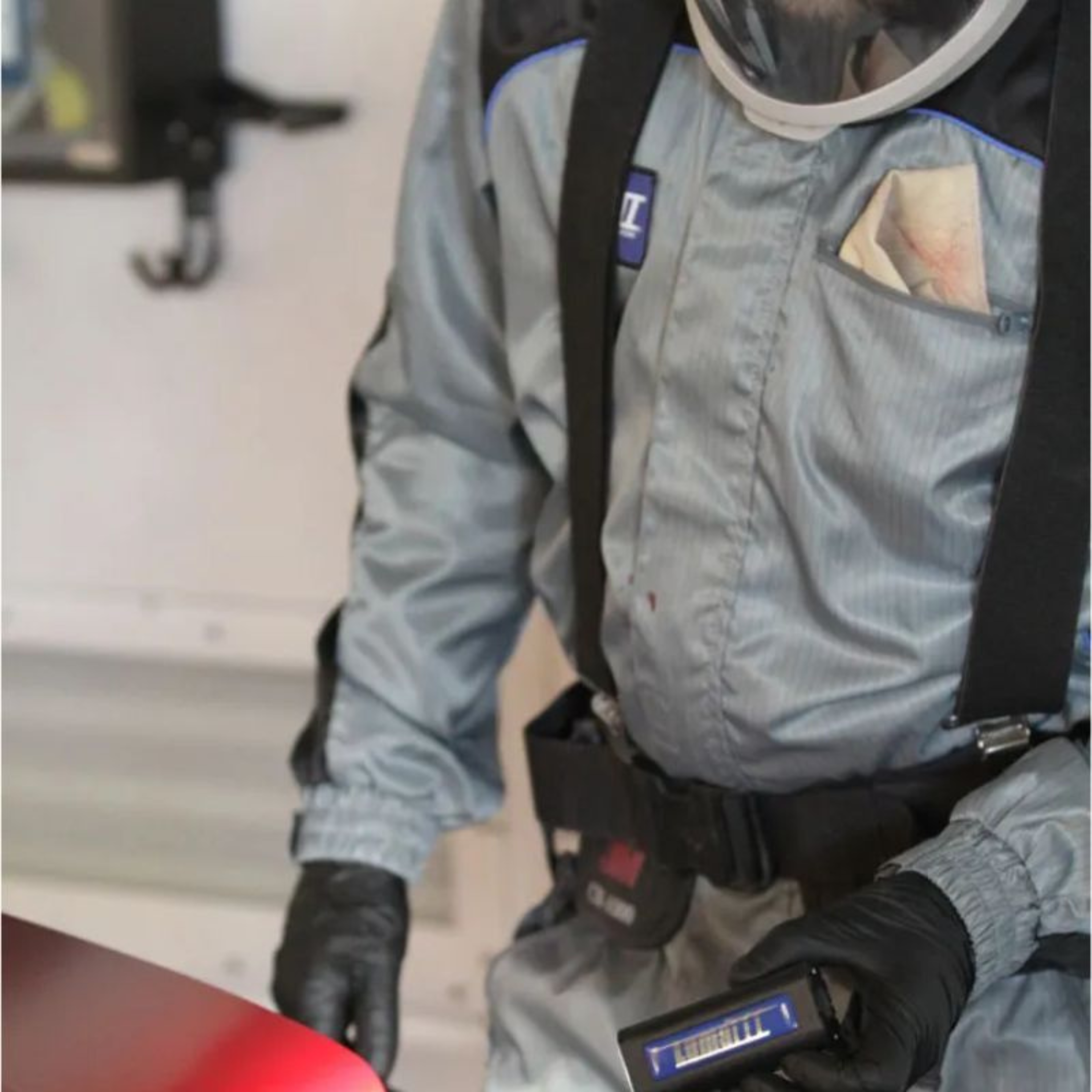 Luma III Spray Suit - Black/Grey