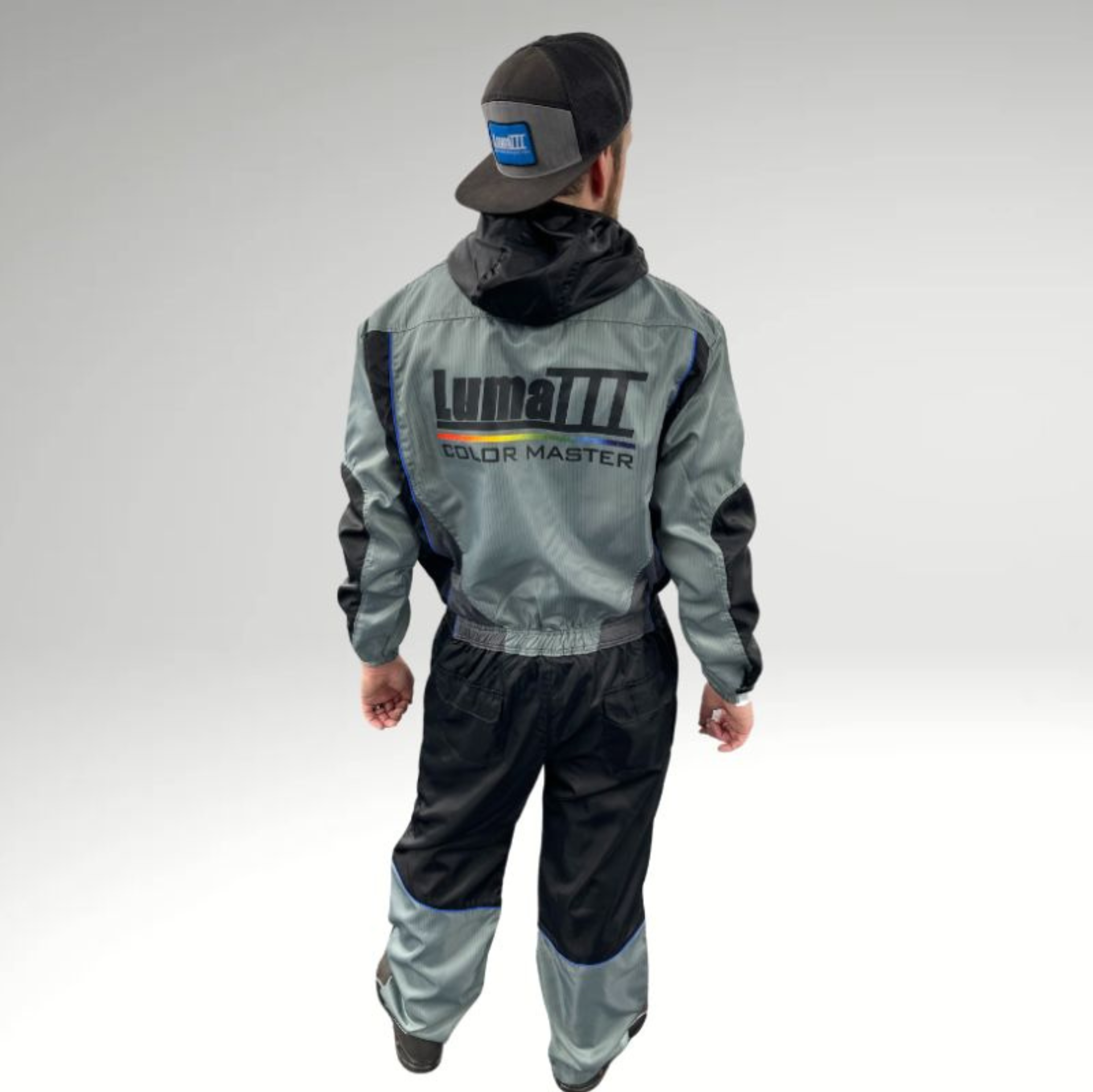 Luma III Spray Suit - Black/Grey