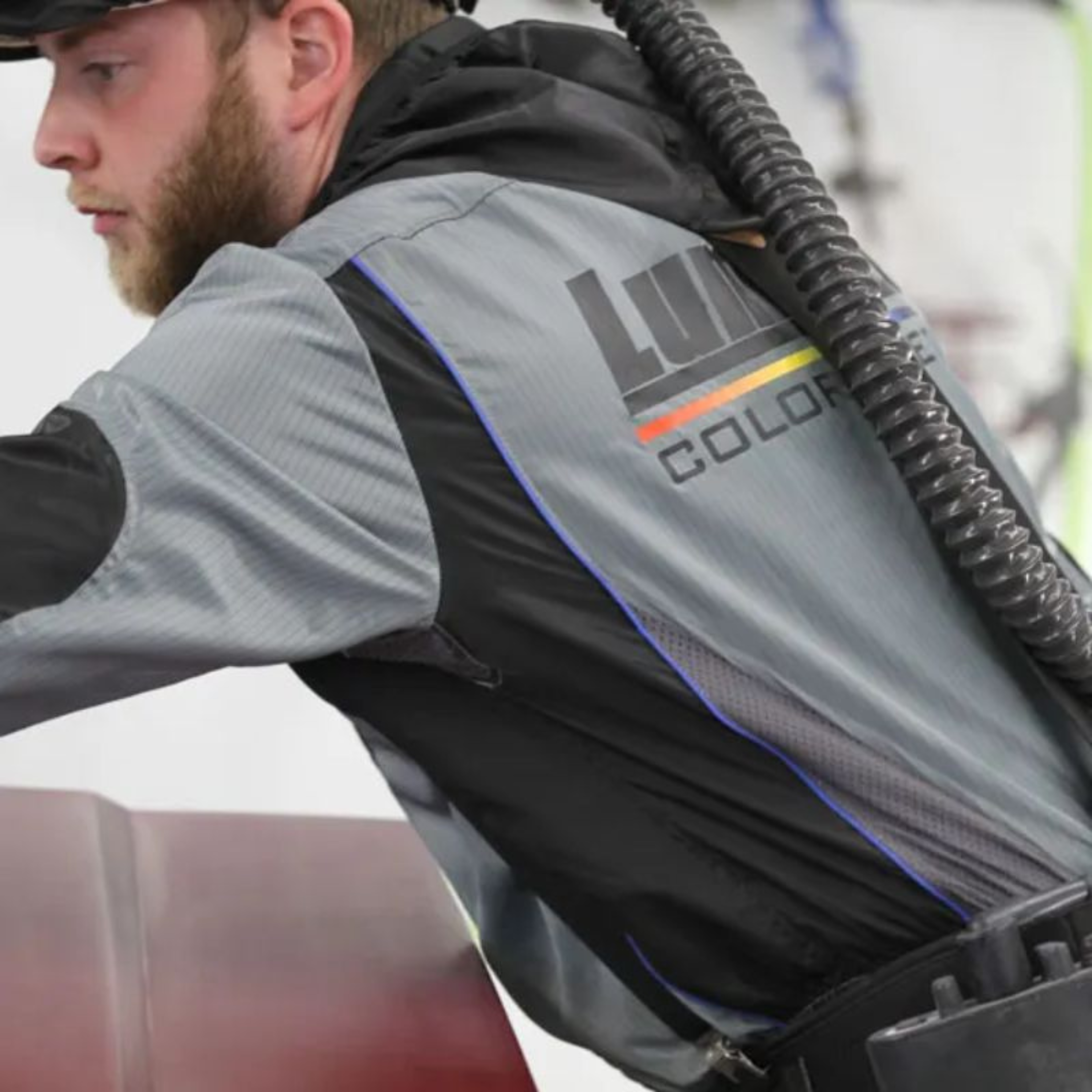 Luma III Spray Suit - Black/Grey