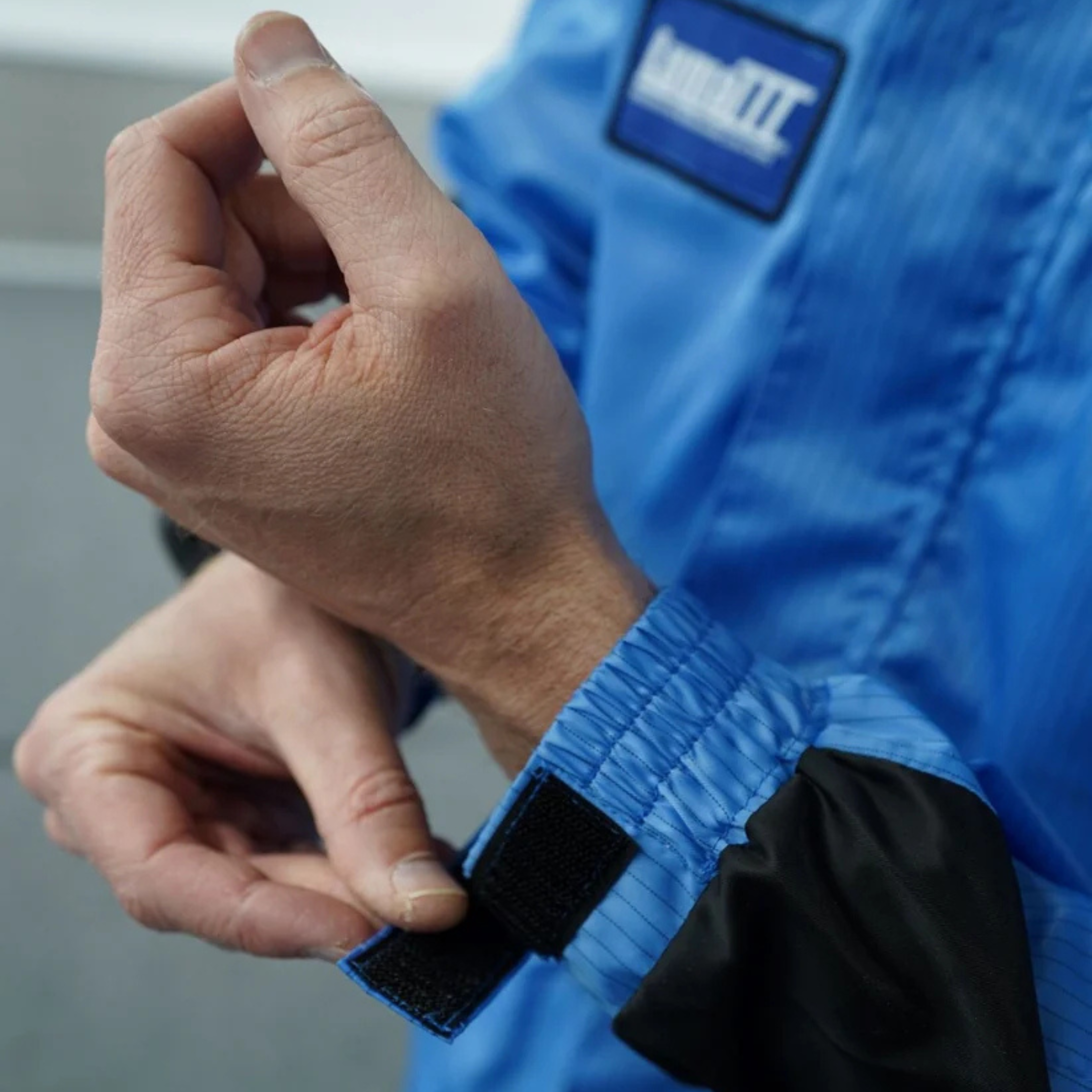 Luma III Spray Suit - Blue/Black