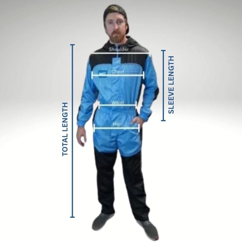 Luma III Spray Suit - Blue/Black