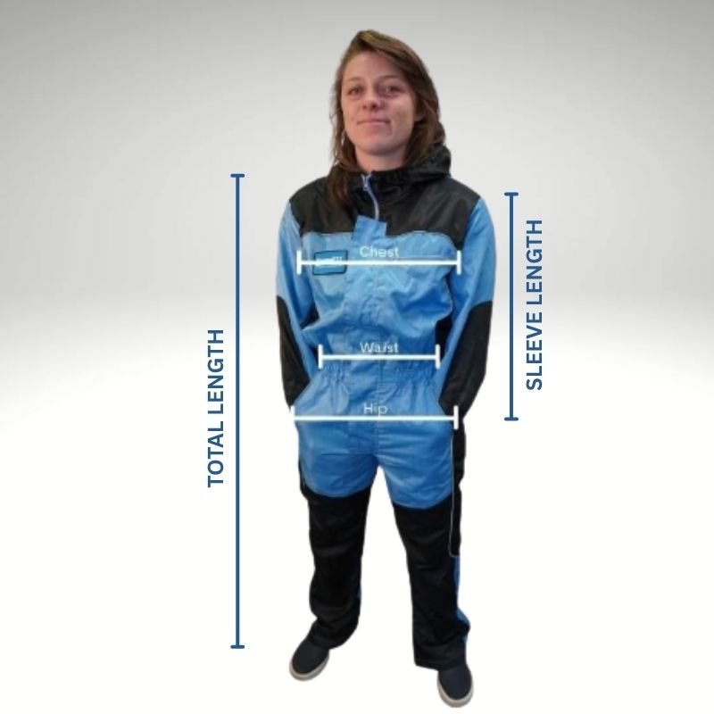 Luma III Spray Suit - Blue/Black